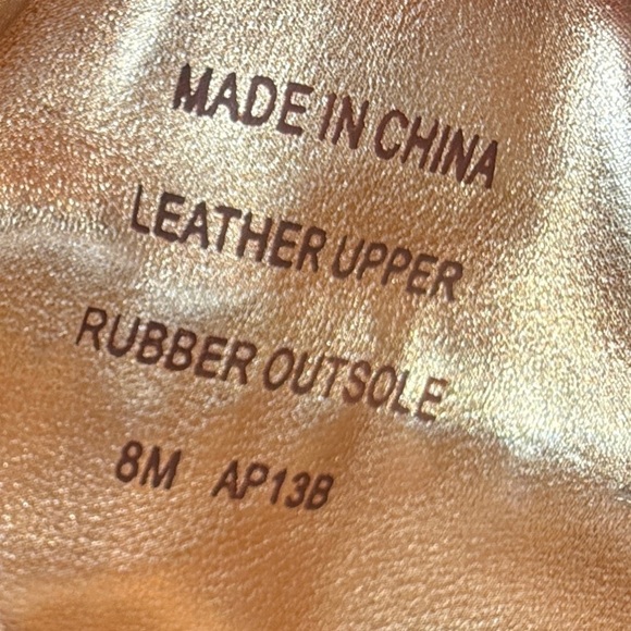 Michael Kors Gold Textured Sneakers Size 8 - Picture 5 of 5